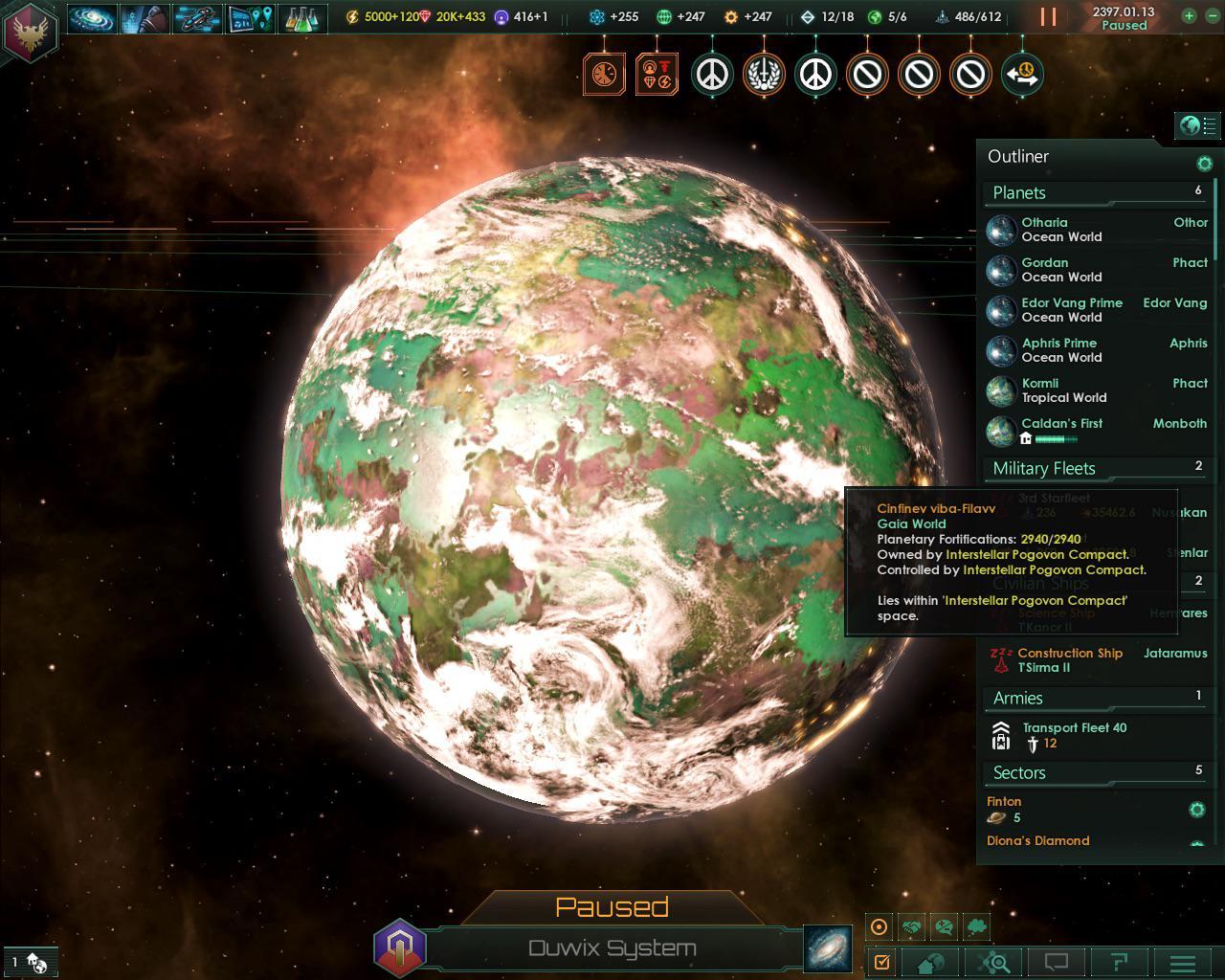 The Role of Gaia Worlds in Your Intergalactic Diplomacy